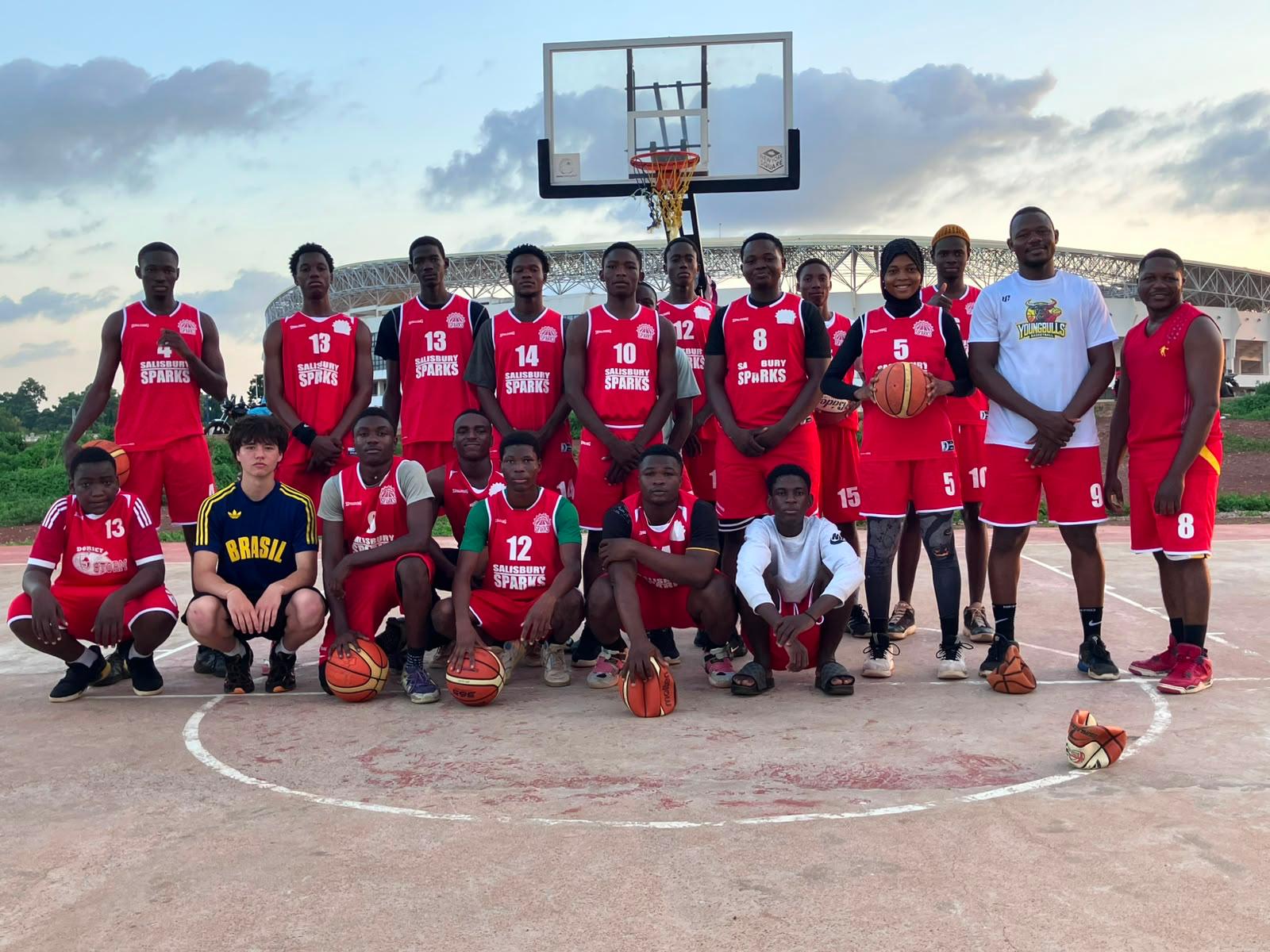 The Salisbury Sparks jersey donation in Ghana